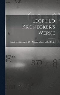 bokomslag Leopold Kronecker's Werke