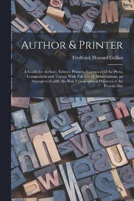 Author & Printer 1