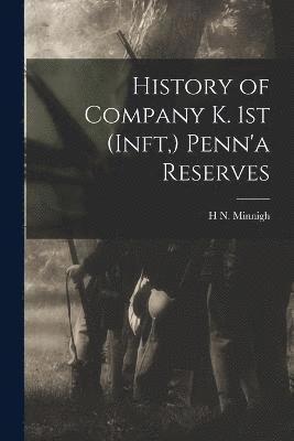 History of Company K. 1st (inft, ) Penn'a Reserves