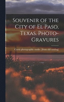 bokomslag Souvenir of the City of El Paso, Texas. Photo-gravures