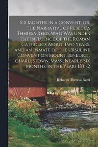 bokomslag Six Months in a Convent, or, The Narrative of Rebecca Theresa Reed, who was Under the Influence of the Roman Catholics About two Years, and an Inmate of the Ursuline Convent on Mount Benedict,
