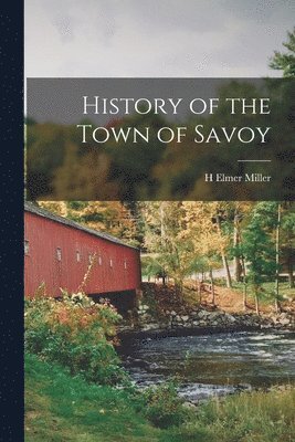 bokomslag History of the Town of Savoy