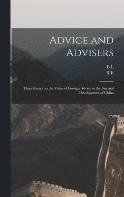 bokomslag Advice and Advisers