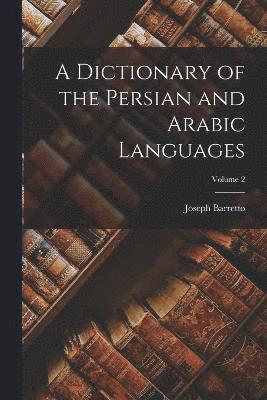 bokomslag A Dictionary of the Persian and Arabic Languages; Volume 2