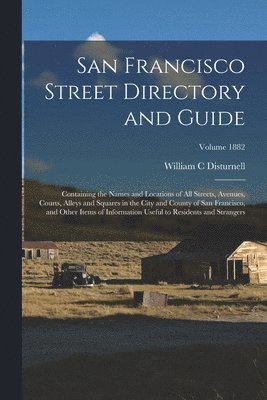 bokomslag San Francisco Street Directory and Guide