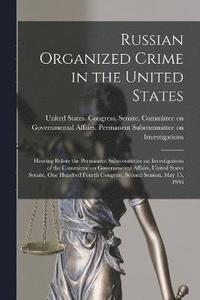 bokomslag Russian Organized Crime in the United States