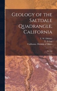 bokomslag Geology of the Saltdale Quadrangle, California