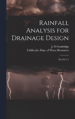 Rainfall Analysis for Drainage Design 1