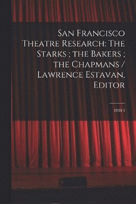 San Francisco Theatre Research