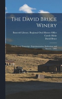David Bruce Winery 1