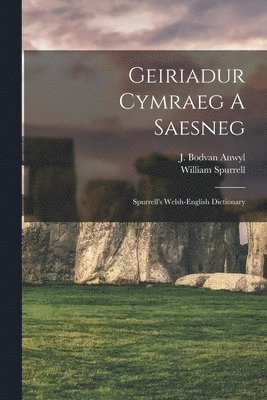 bokomslag Geiriadur Cymraeg A Saesneg