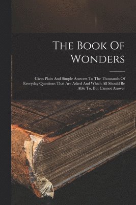 bokomslag The Book Of Wonders