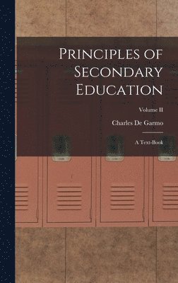 bokomslag Principles of Secondary Education