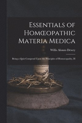 Essentials of Homoeopathic Materia Medica 1