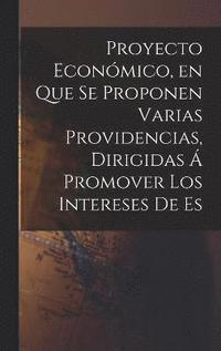 bokomslag Proyecto Econmico, en que se Proponen Varias Providencias, Dirigidas  Promover los Intereses de Es