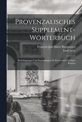 bokomslag Provenzalisches Supplement-Wörterbuch
