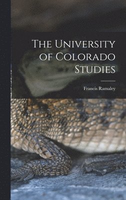 The University of Colorado Studies 1