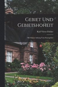 bokomslag Gebiet Und Gebietshoheit