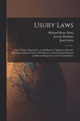 David Ames Wells, Richard Henry Dana, Jean Calvin - Usury Laws, Häftad