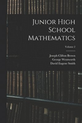 Junior High School Mathematics; Volume 2 1