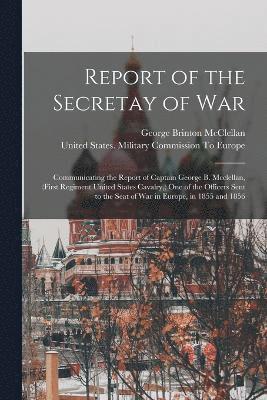 bokomslag Report of the Secretay of War
