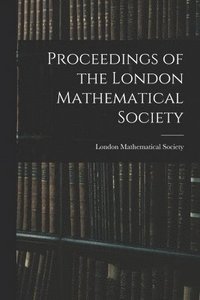 bokomslag Proceedings of the London Mathematical Society