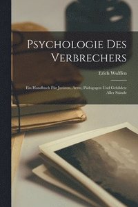 bokomslag Psychologie Des Verbrechers