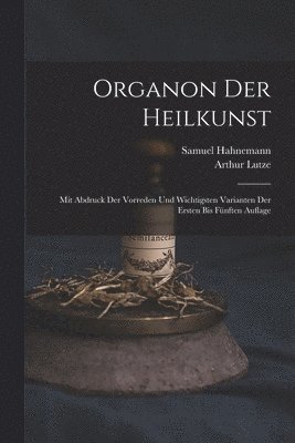 bokomslag Organon Der Heilkunst