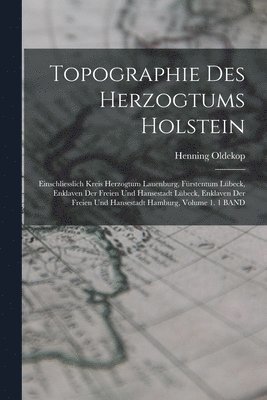 bokomslag Topographie Des Herzogtums Holstein