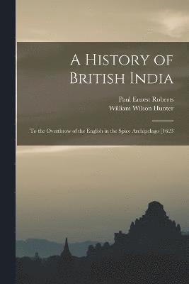 bokomslag A History of British India