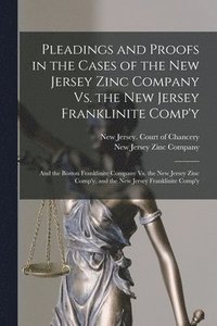 bokomslag Pleadings and Proofs in the Cases of the New Jersey Zinc Company Vs. the New Jersey Franklinite Comp'y; and the Boston Franklinite Company Vs. the New Jersey Zinc Comp'y, and the New Jersey Frankli...