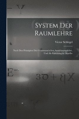 System Der Raumlehre 1