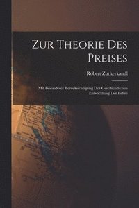 bokomslag Zur Theorie Des Preises