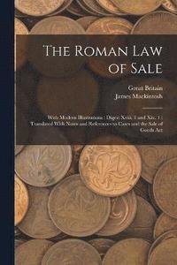 bokomslag The Roman Law of Sale
