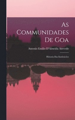 bokomslag As Communidades De Goa