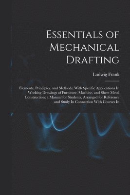 bokomslag Essentials of Mechanical Drafting