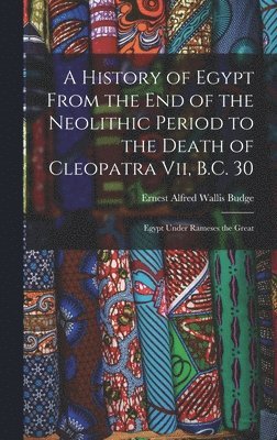 bokomslag A History of Egypt From the End of the Neolithic Period to the Death of Cleopatra Vii, B.C. 30