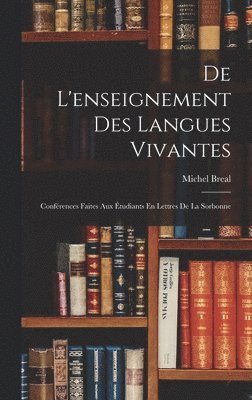 De L'enseignement Des Langues Vivantes 1