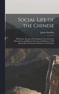 bokomslag Social Life of the Chinese