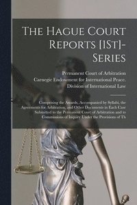 bokomslag The Hague Court Reports [1St]- Series