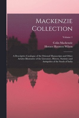Colin MacKenzie, Horace Haymen Wilson, Colin Mackenzie - Mackenzie Collection, Häftad