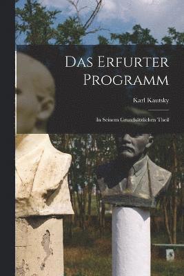 Karl Kautsky - Erfurter Programm, Häftad