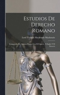 bokomslag Estudios De Derecho Romano