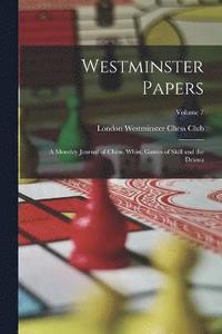 bokomslag Westminster Papers