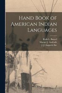bokomslag Hand Book of American Indian Languages