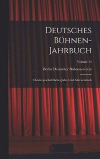 bokomslag Deutsches Bhnen-Jahrbuch