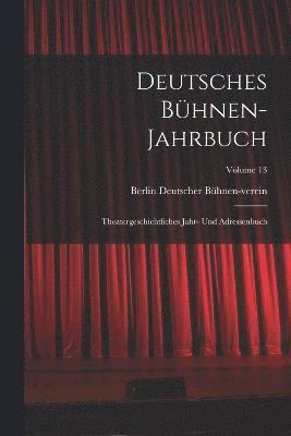 bokomslag Deutsches Bhnen-Jahrbuch