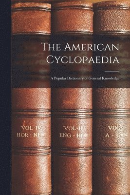 bokomslag The American Cyclopaedia