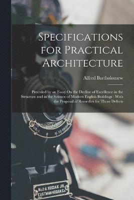 Specifications for Practical Architecture 1