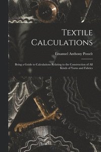 bokomslag Textile Calculations